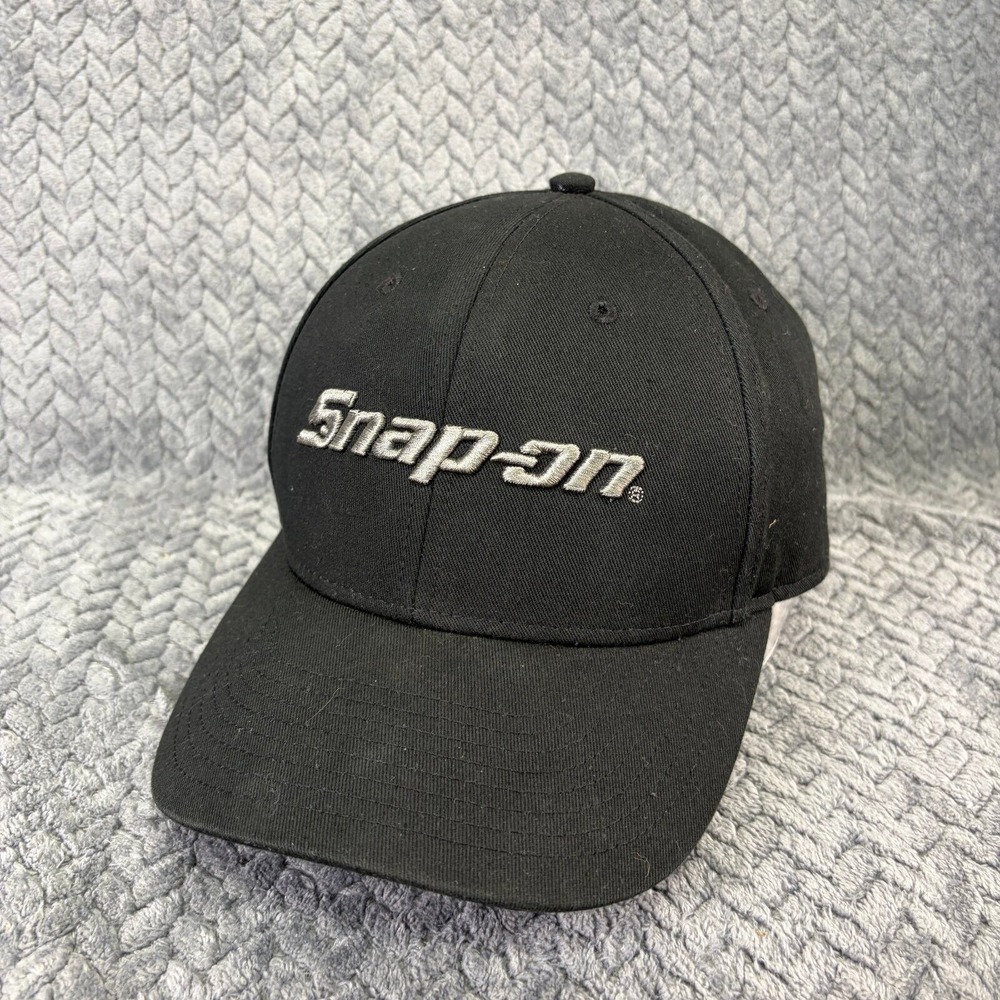Snap-on Tools Logo Snapback OS Black Embroidered Hat